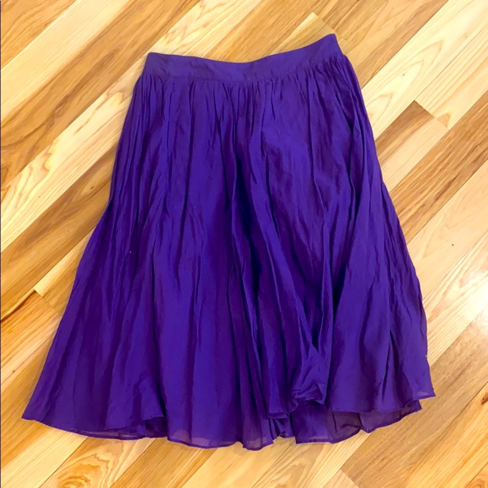 High waisted Mid Length Skirt